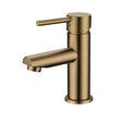 Pentro Round Basin Mixer - Brushed Brass