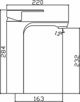 Bateau High Basin Mixer (Chrome)