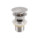 Pop Up Waste With Overflow - Brushed Nickel
