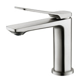 AQU RUSHY Basin Mixer - Brushed Nickel