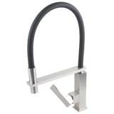 AQU Kitchen Sink Mixer Tap - Brushed Nickel