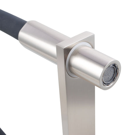 AQU Kitchen Sink Mixer Tap - Brushed Nickel