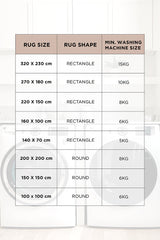 Bubble Blush - Machine Washable Rug