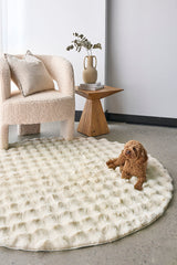 Bubble Natural - Machine Washable Rug