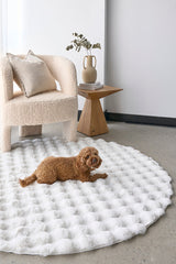 Bubble White - Machine Washable Rug