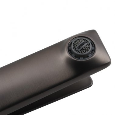 AQU RUSHY Basin Mixer - Brushed Gun Metal