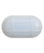 BULK: Oval LED Exterior Bulkhead Lights with Optional Cage IP65