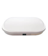 BULK: Oval LED Exterior Bulkhead Lights with Optional Cage IP65