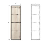 BYRON Tall Boy 1200mm Natural Oak
