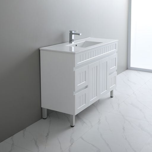ACACIA SHAKER PVC Floor Vanity 1200mm (Single Bowl)