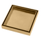 Shower Grate Floor Waste Drain Smart Insert Tile 120*120mm - Brushed Brass