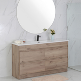MAX MDF Freestanding Vanity Max Oak (All Sizes)