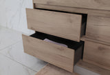 MAX MDF Freestanding Vanity Max Oak (All Sizes)