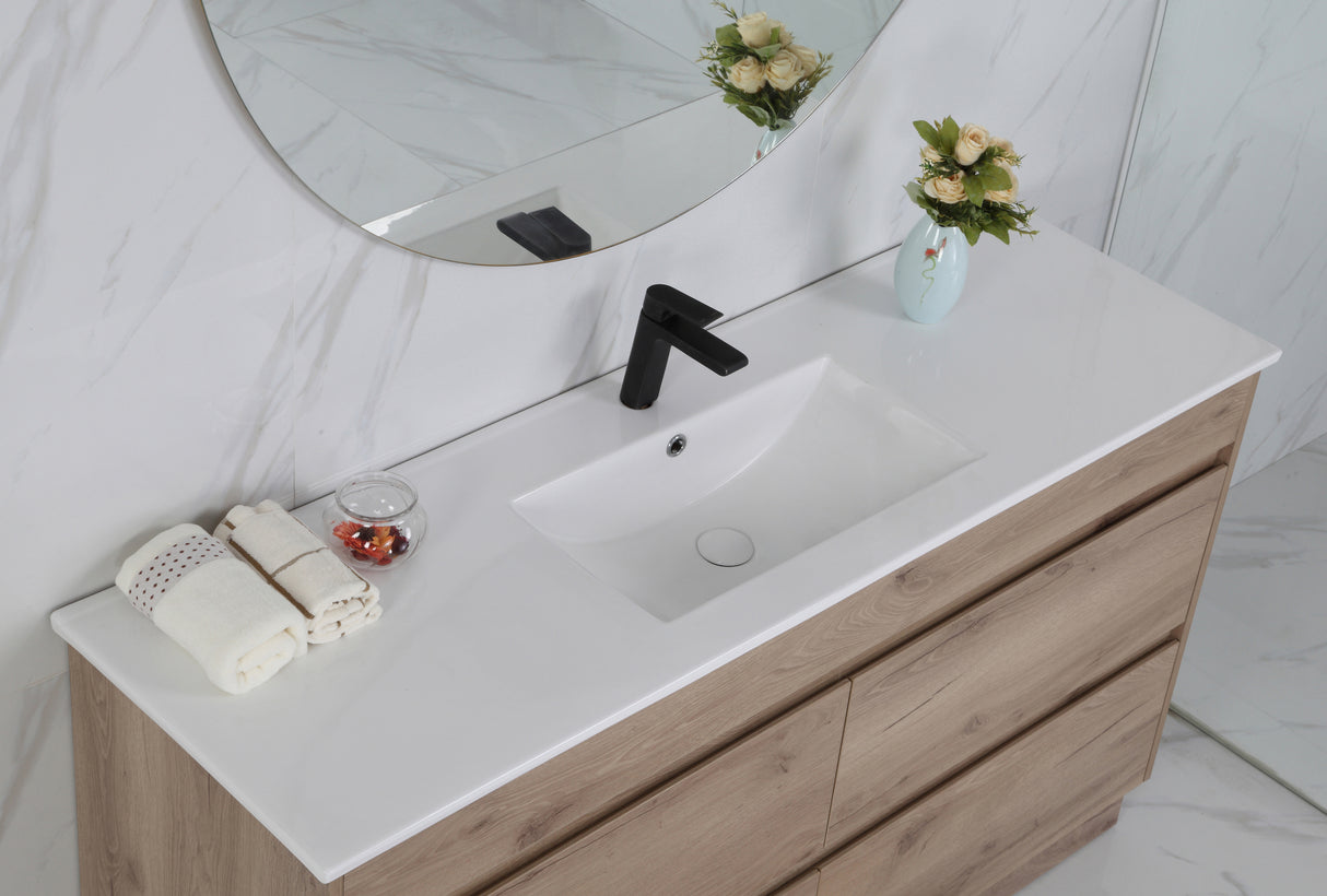 MAX MDF Freestanding Vanity Max Oak (All Sizes)