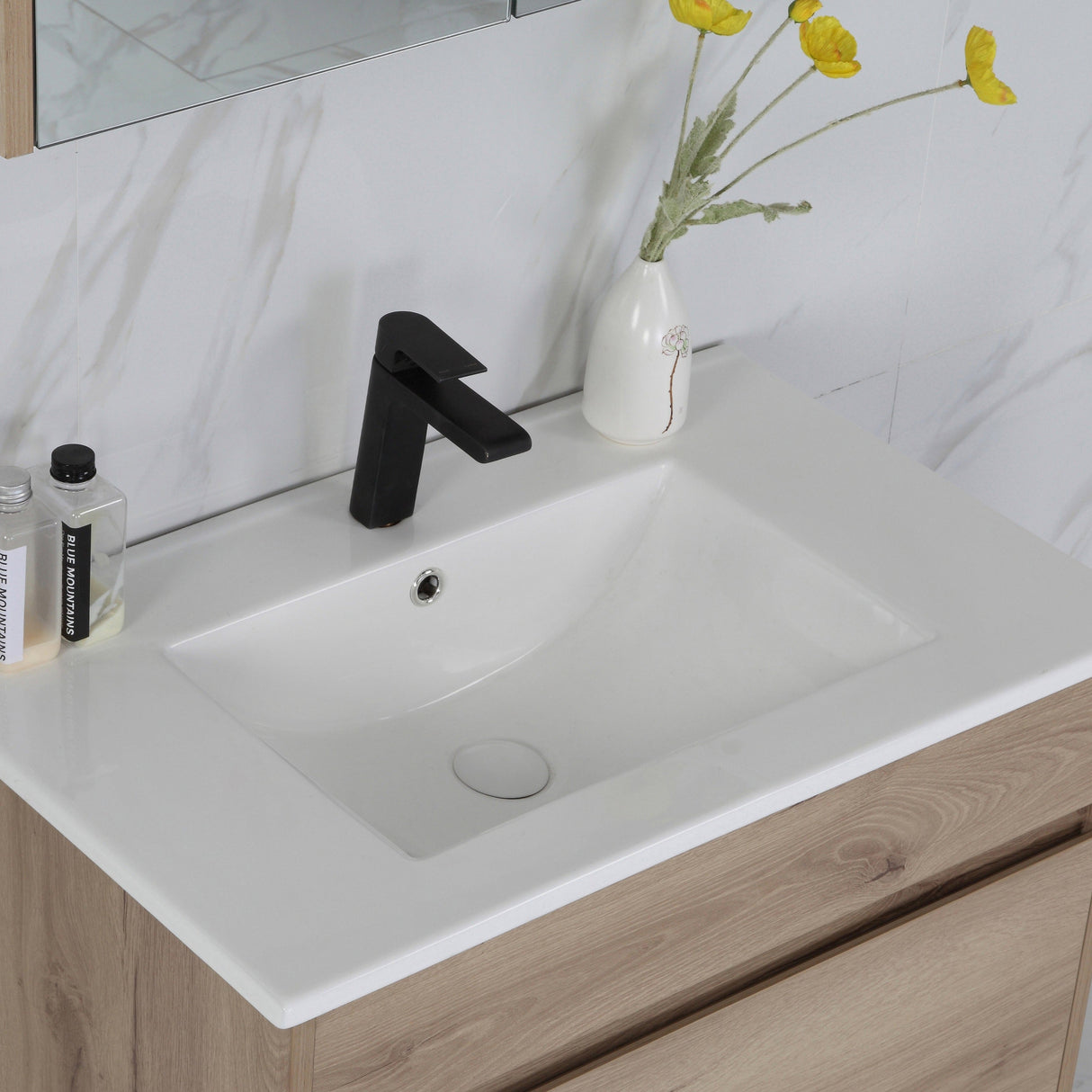 MAX MDF Freestanding Vanity Max Oak (All Sizes)