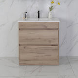 MAX MDF Freestanding Vanity Max Oak (All Sizes)