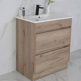 MAX MDF Freestanding Vanity Max Oak (All Sizes)