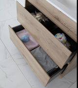 MAX MDF Freestanding Vanity Max Oak (All Sizes)