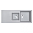 CARYSIL VIVALDI Grey Granite Single and 1/2 Kitchen Sink 1160x500mm