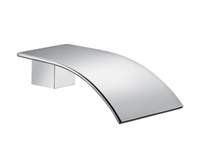 CASCADE Series Waterfall Bathtub/Basin Wall Spout - Chrome
