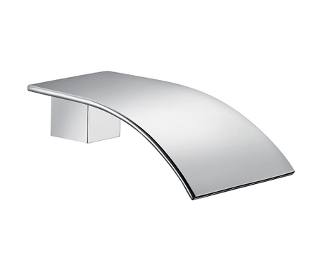 CASCADE Series Waterfall Bathtub/Basin Wall Spout - Chrome