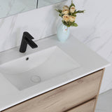 MAX MDF Wall Hung Vanity Max Oak (All Sizes)