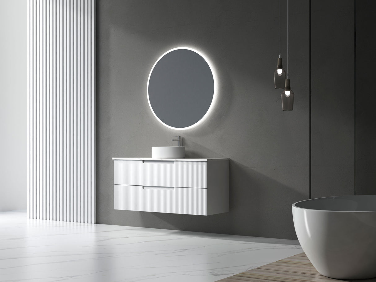 VERONA MARKII Wall Hung Vanity Matte White (All Sizes)