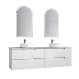 VERONA MARKII Wall Hung Vanity Matte White (All Sizes)
