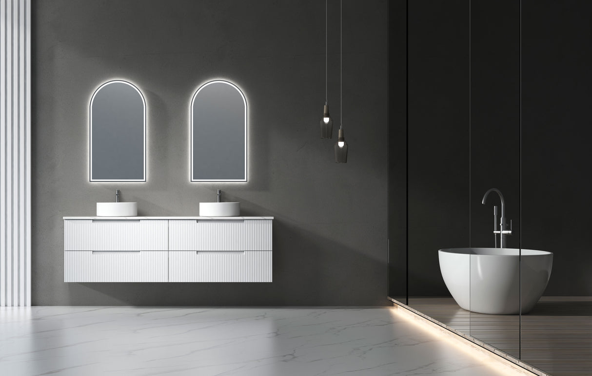 VERONA MARKII Wall Hung Vanity Matte White (All Sizes)