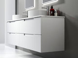 VERONA MARKII Wall Hung Vanity Matte White (All Sizes)