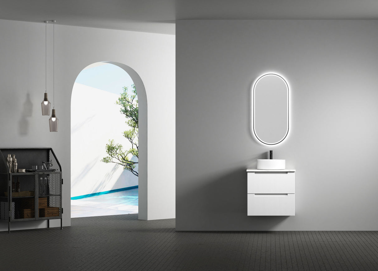 VERONA MARKII Wall Hung Vanity Matte White (All Sizes)