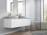 PERLA Mark II Wall Hung Vanity Matte White (All Sizes)
