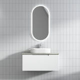PERLA Mark II Wall Hung Vanity Matte White (All Sizes)
