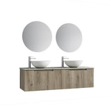 CALDER Wall Hung Vanity Tuscana Oak (All Sizes)