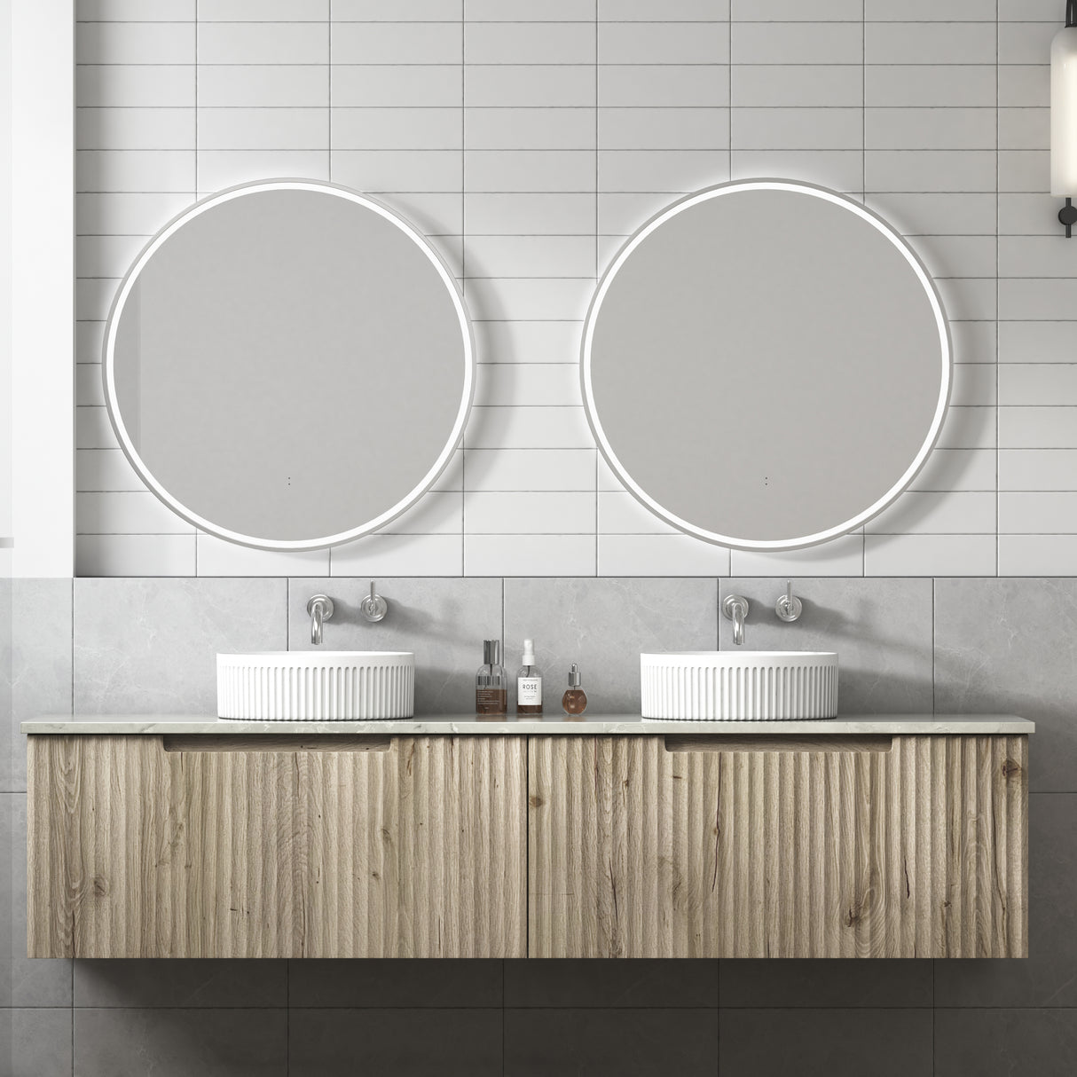 CALDER Wall Hung Vanity Tuscana Oak (All Sizes)