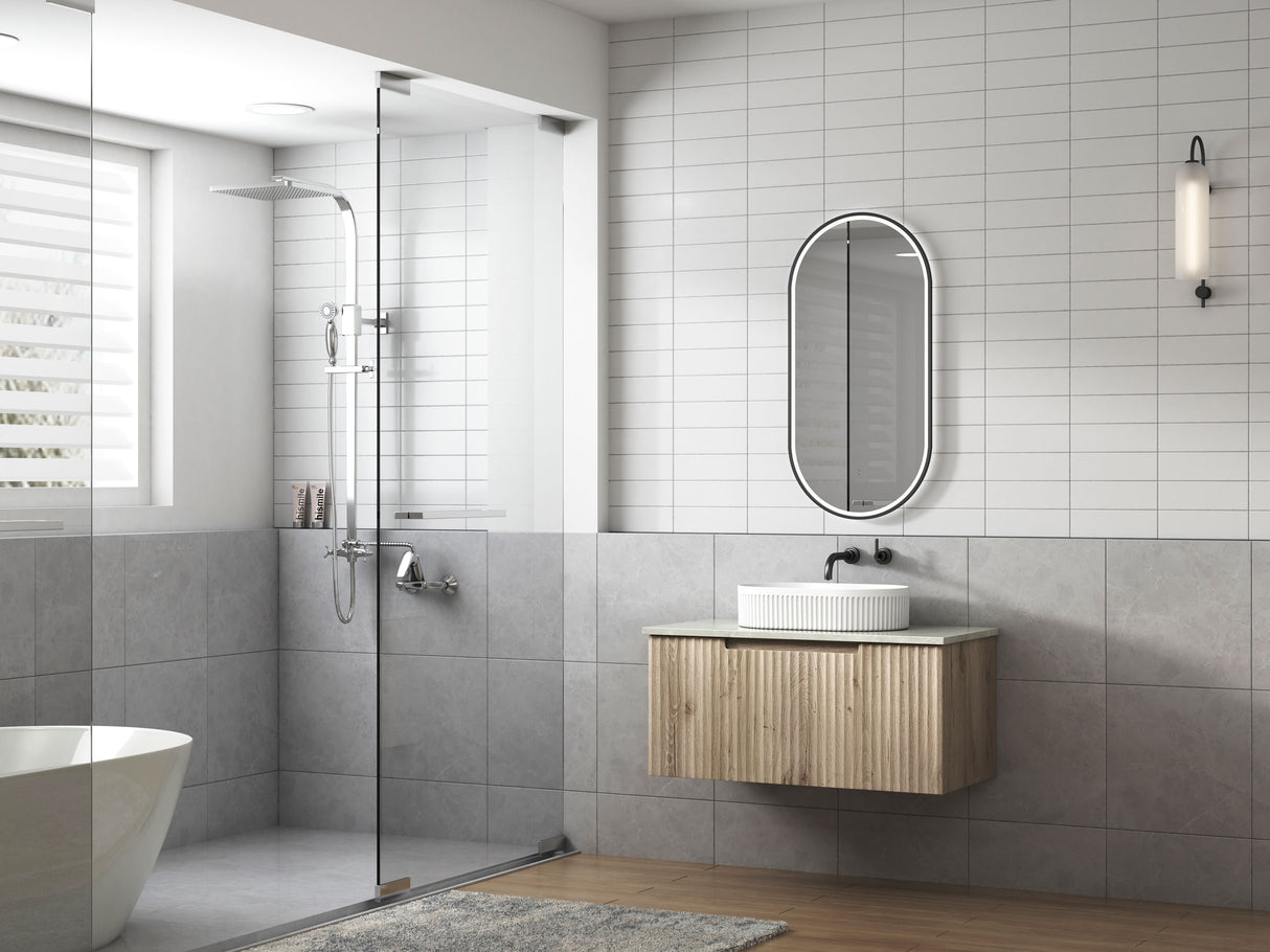CALDER Wall Hung Vanity Tuscana Oak (All Sizes)