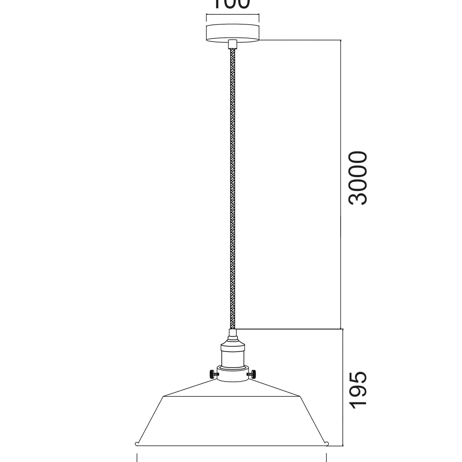 CEREMA: Interior White with Antique Brass & Black Highlight Angled Dome Pendant Light