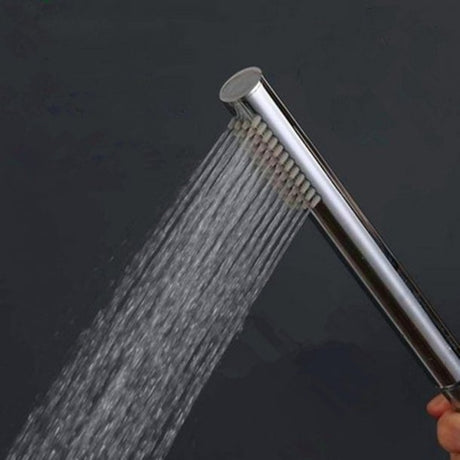 AQU Round Single Function Handheld Shower Head - Chrome
