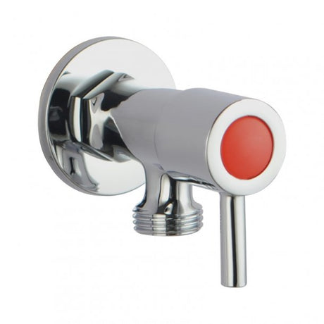 BLAZE Round Chrome 1/4 Turn Washing Machine Stop Tap
