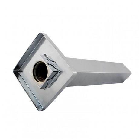 Blaze Square Ceiling Shower Arm 600mm - Chrome