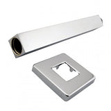 Blaze Square Ceiling Shower Arm 400mm - Chrome