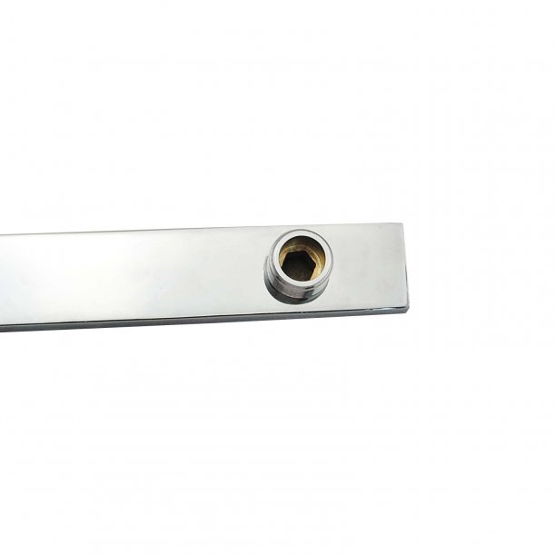 Blaze Square Gooseneck Wall Shower Arm - Chrome