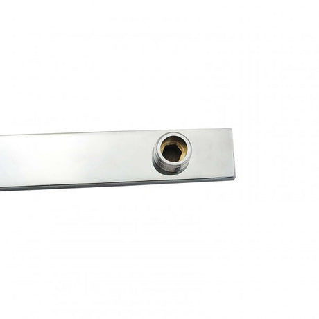 Blaze Square Gooseneck Wall Shower Arm - Chrome