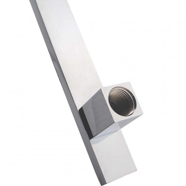 Blaze Square Gooseneck Wall Shower Arm - Chrome