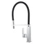 AQU Kitchen Sink Mixer Tap - Black & Chrome