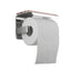 IVANO Toilet Paper Holder With Cover - Chrome
