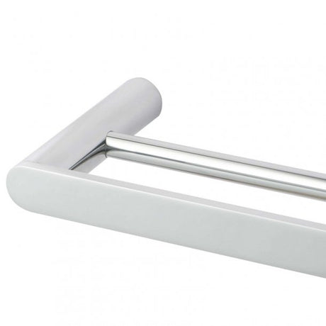 RUSHY Double Towel Rail 800mm - Chrome