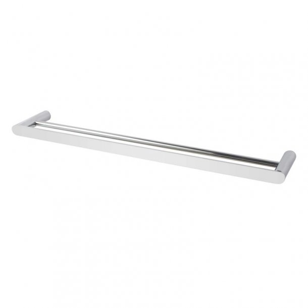 RUSHY Double Towel Rail 800mm - Chrome