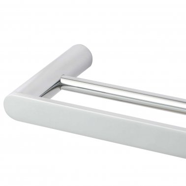 RUSHY Double Towel Rail 600mm - Chrome