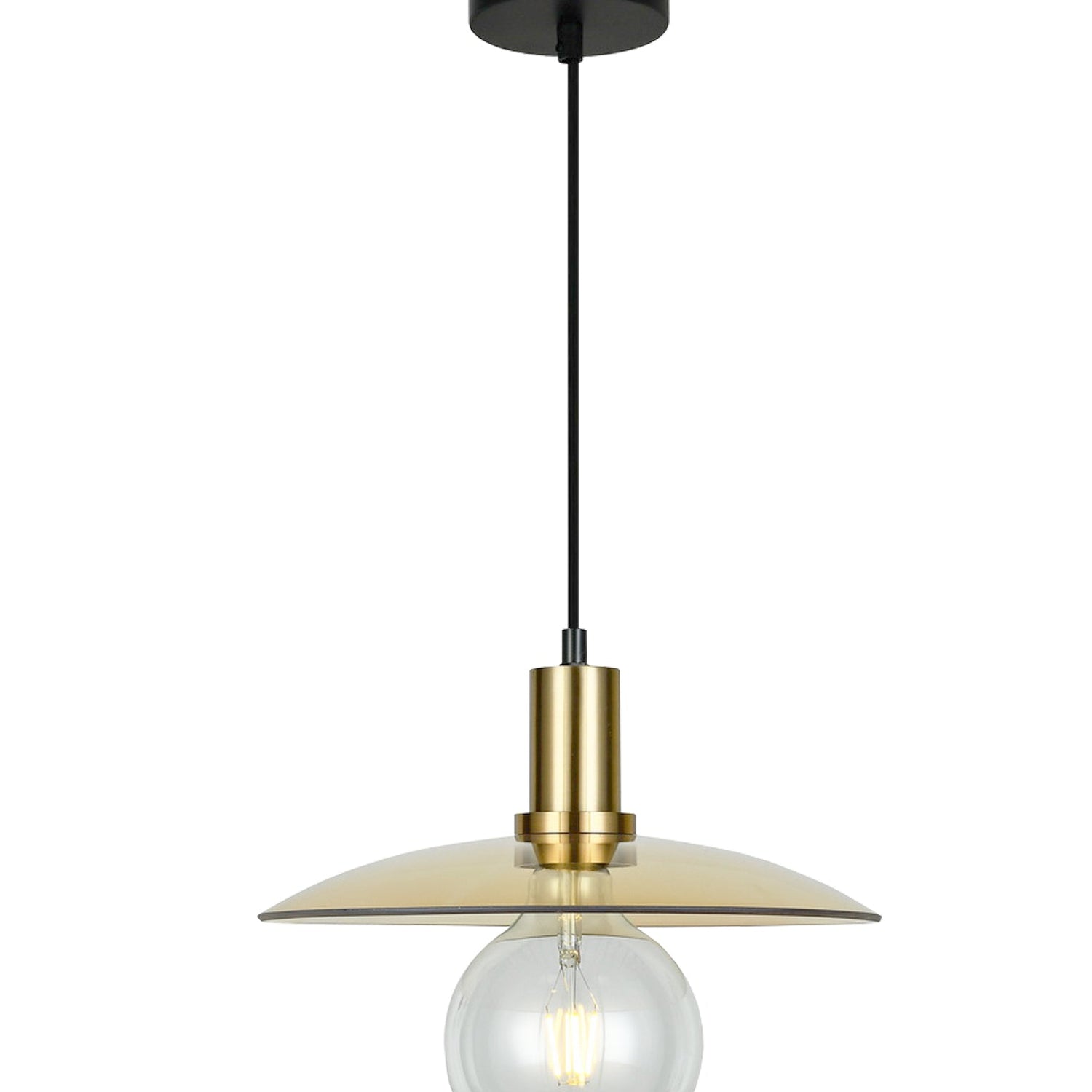 CHAPEAU: Interior Glass Coolie Large Pendant Lights